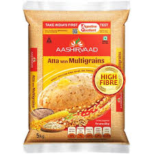 AASHIRVAAD Atta with Multigrains (Mix sosyo ro otta)  (5 kg)