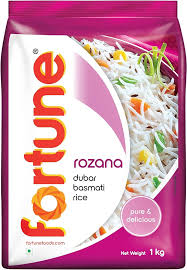 FORTUNE Rozana Dubar Basmati Rice (Basmati chaula) (Medium Grain)  (1 kg)